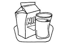 看起来很可口的牛奶食物简笔画步骤图片大全