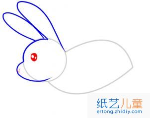 如何画兔子 兔子简笔画步骤图