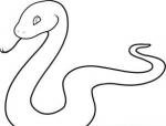 如何画蛇 蛇简笔画步骤图