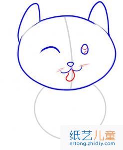 如何画猫 猫简笔画步骤图